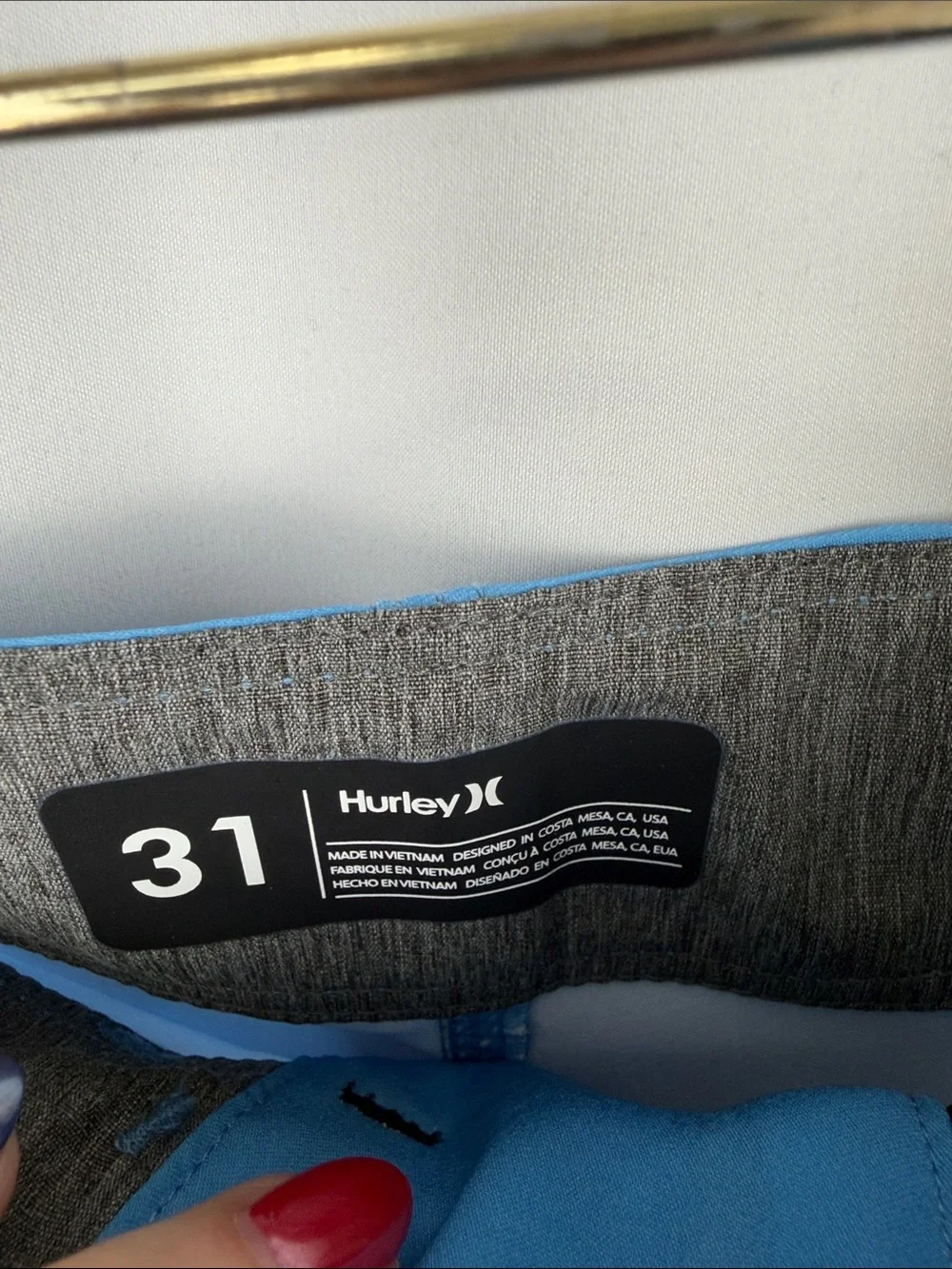 Hurley Blue Ombre Phantom Board Shorts
